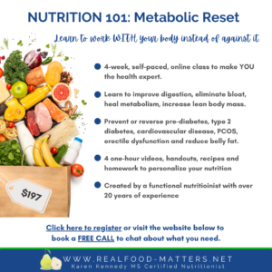 Nutrition 101 Metobolic Reset